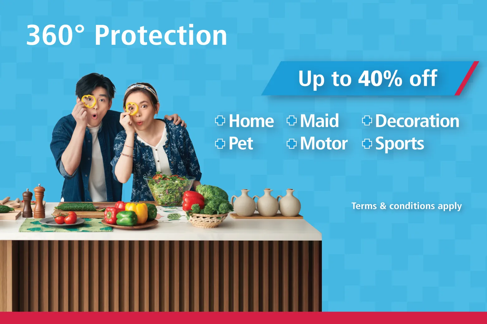 All-round Protection for everyday life<br>Up to 40% off  - banner image